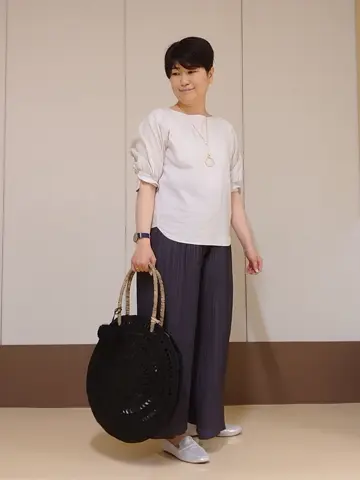 自由区 田中 コーディネート画像