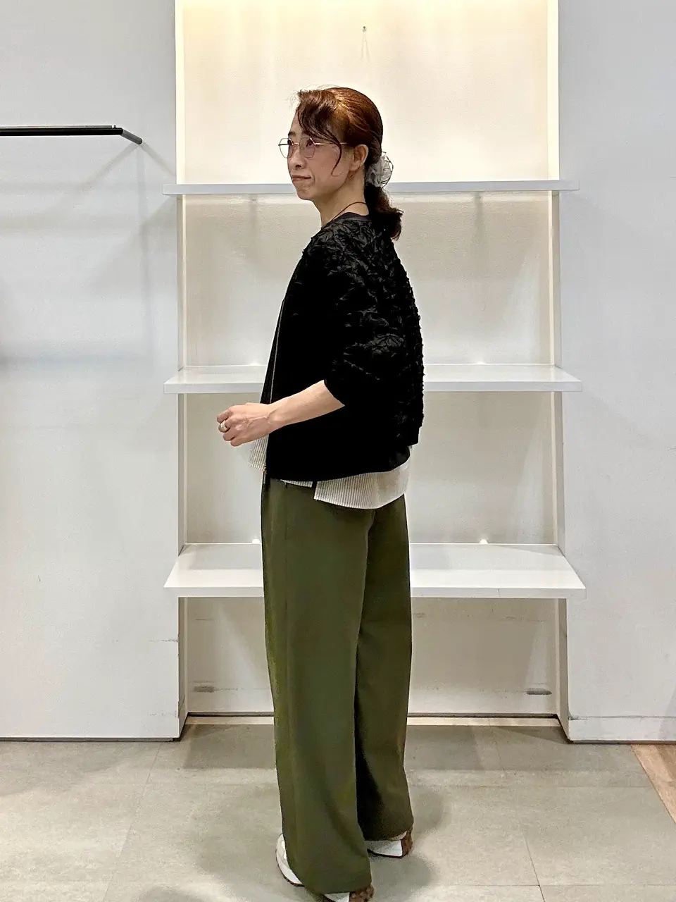 自由区 中尾 コーディネート画像