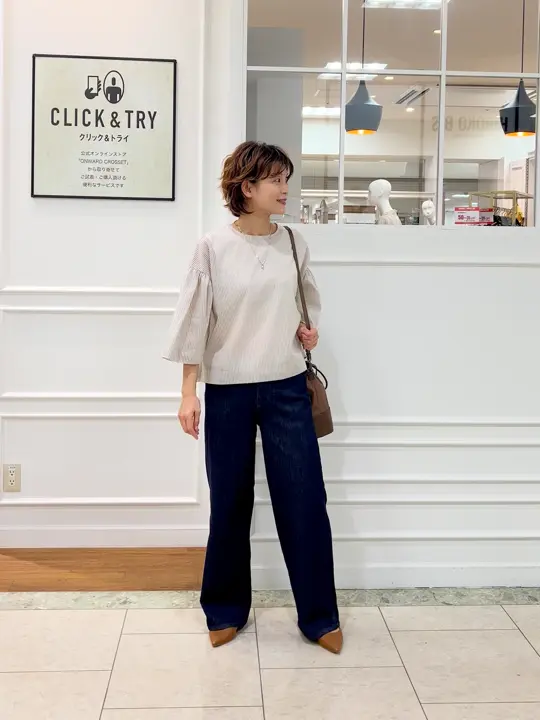 自由区 hazuki コーディネート画像