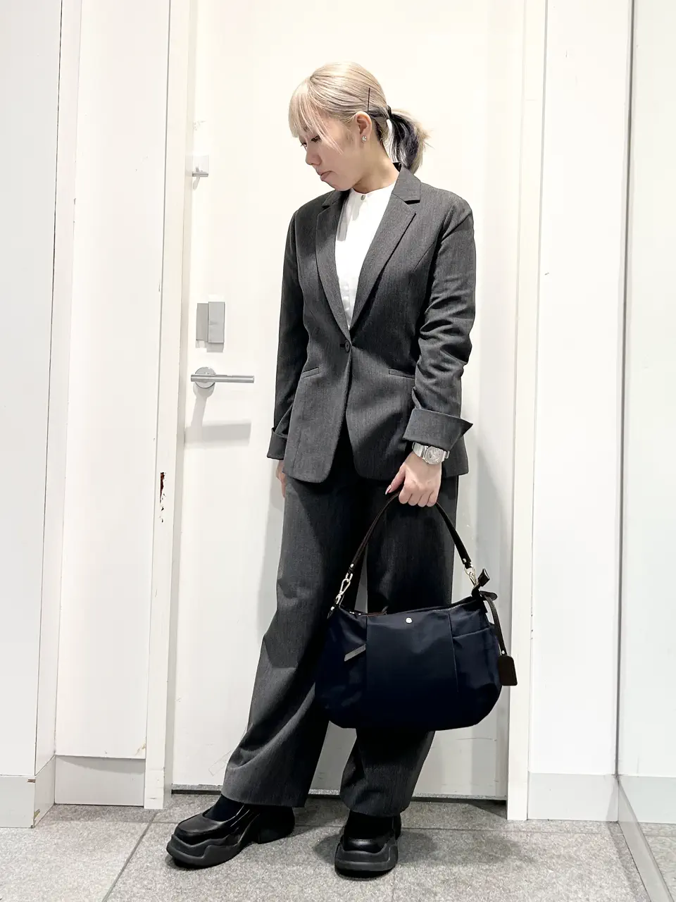 J.PRESS LADIES スタッフ コーディネート画像