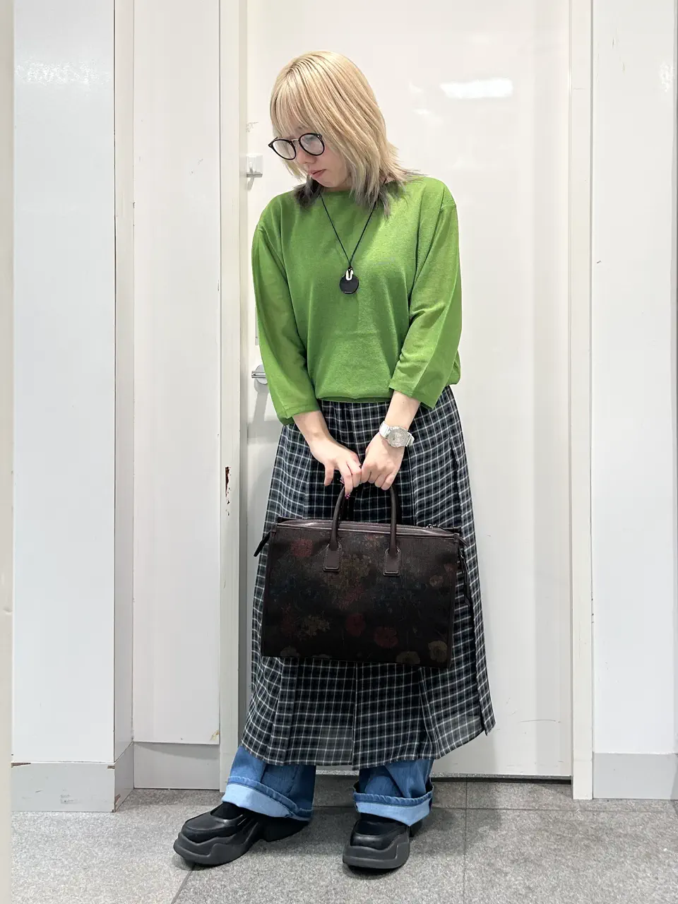 自由区 スタッフ コーディネート画像