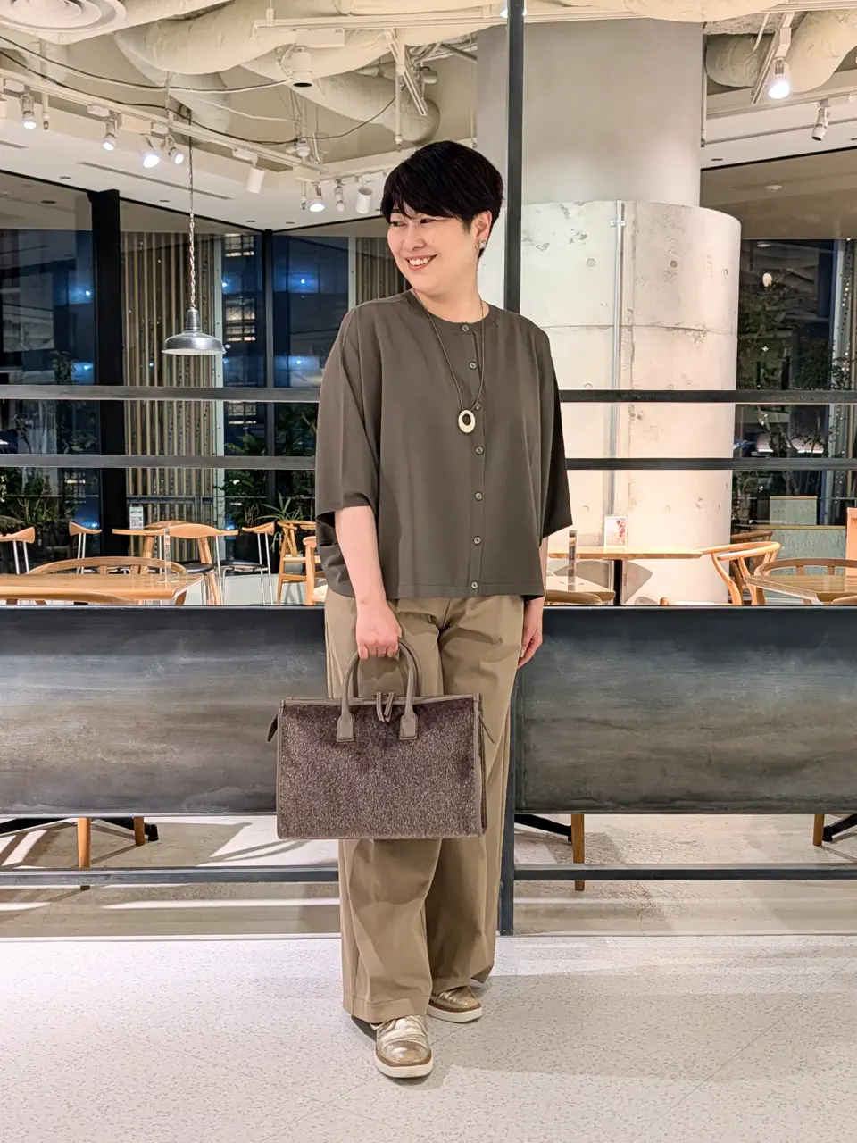 自由区 田中 コーディネート画像