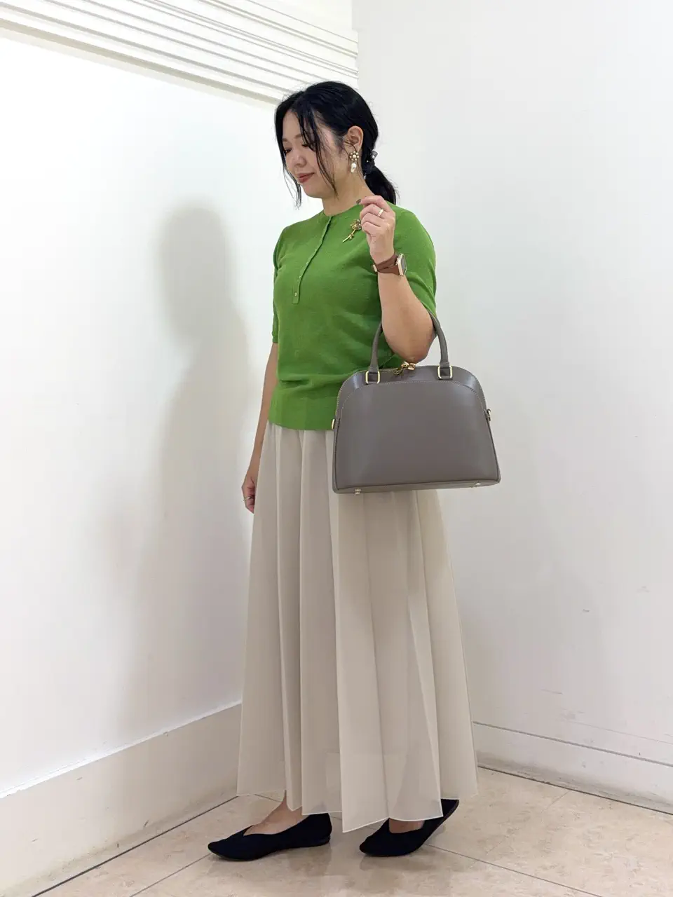 自由区 misato コーディネート画像