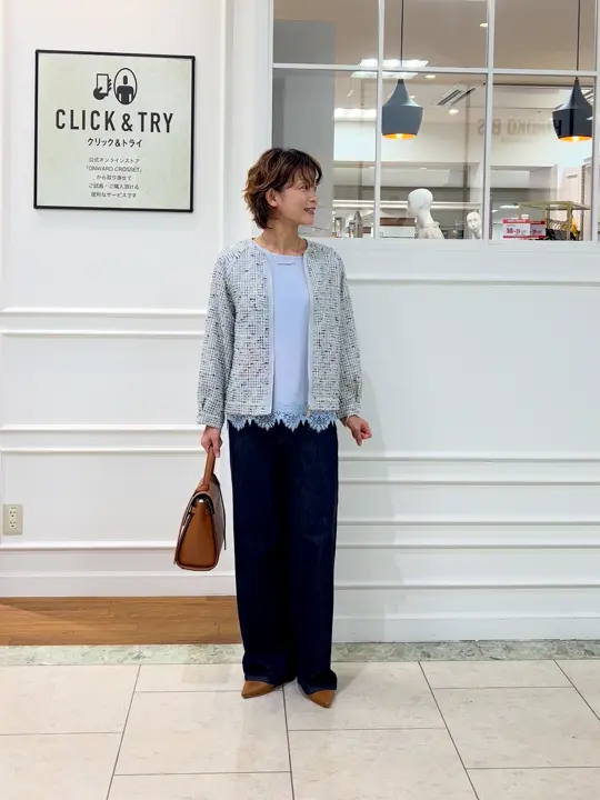 自由区 hazuki コーディネート画像