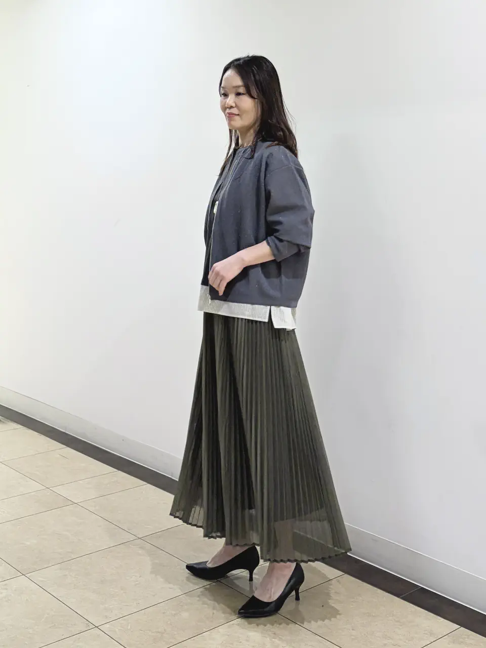 自由区 永石 コーディネート画像