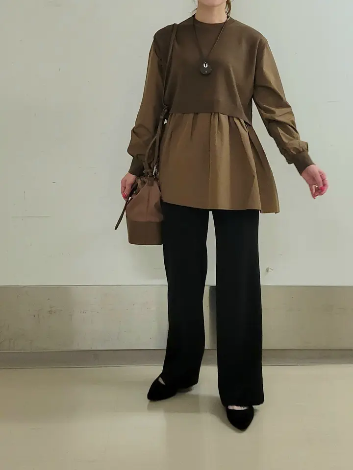 自由区 濱地 コーディネート画像