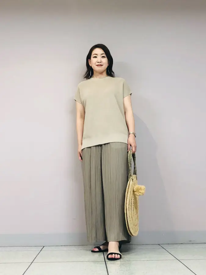 自由区 上島 コーディネート画像