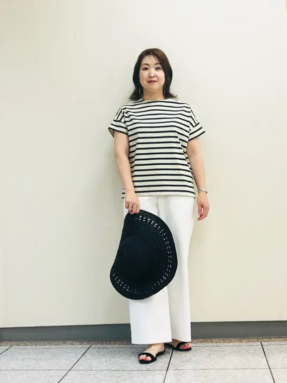 自由区 上島 コーディネート画像