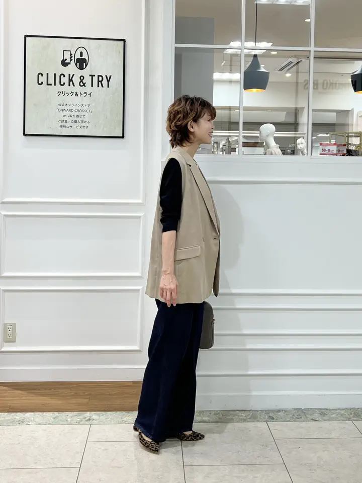 自由区 hazuki コーディネート画像