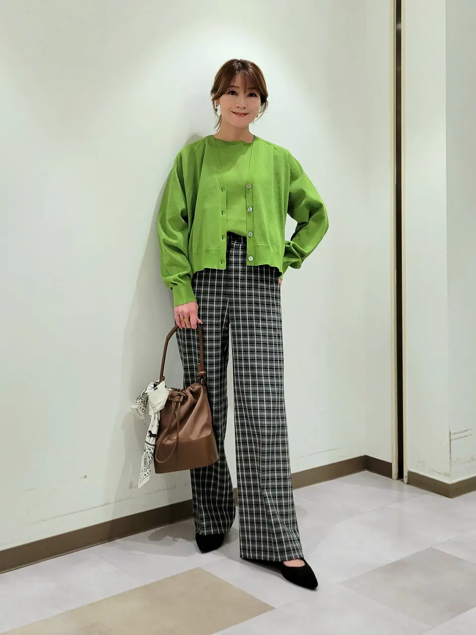 自由区 濱地 コーディネート画像