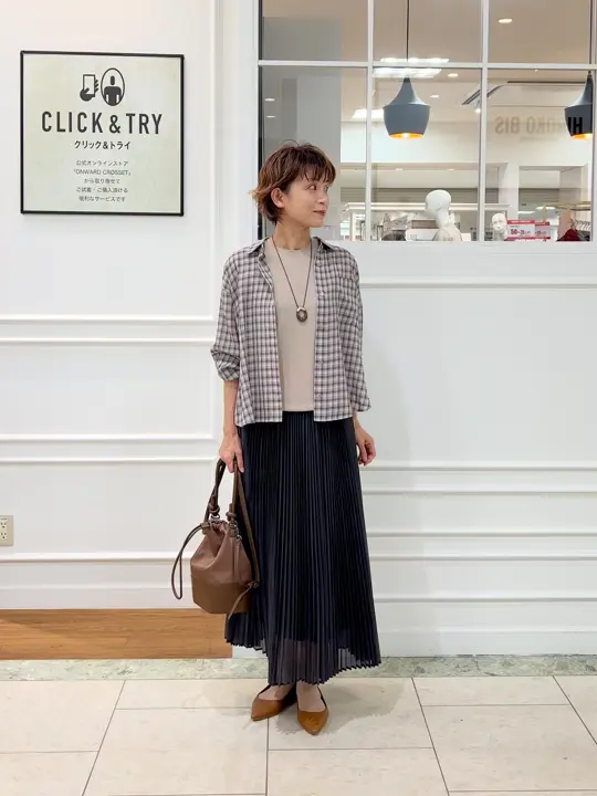 自由区 hazuki コーディネート画像