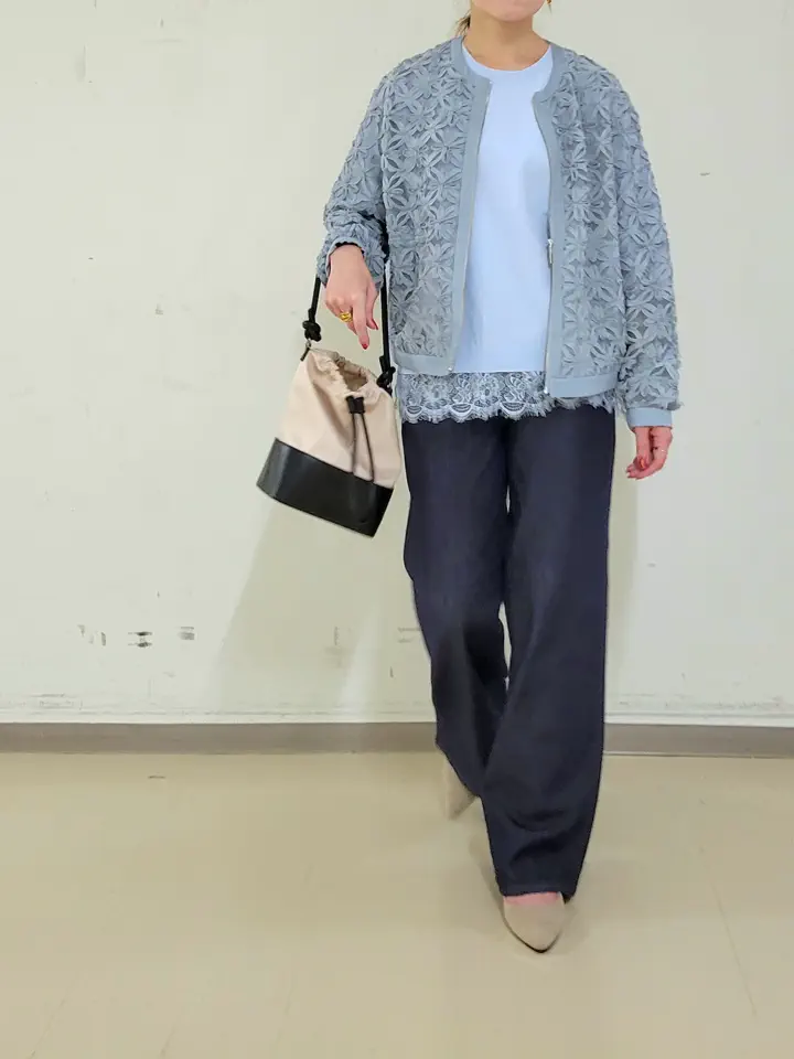自由区 濱地 コーディネート画像