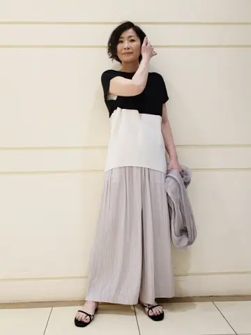 自由区 maruri コーディネート画像