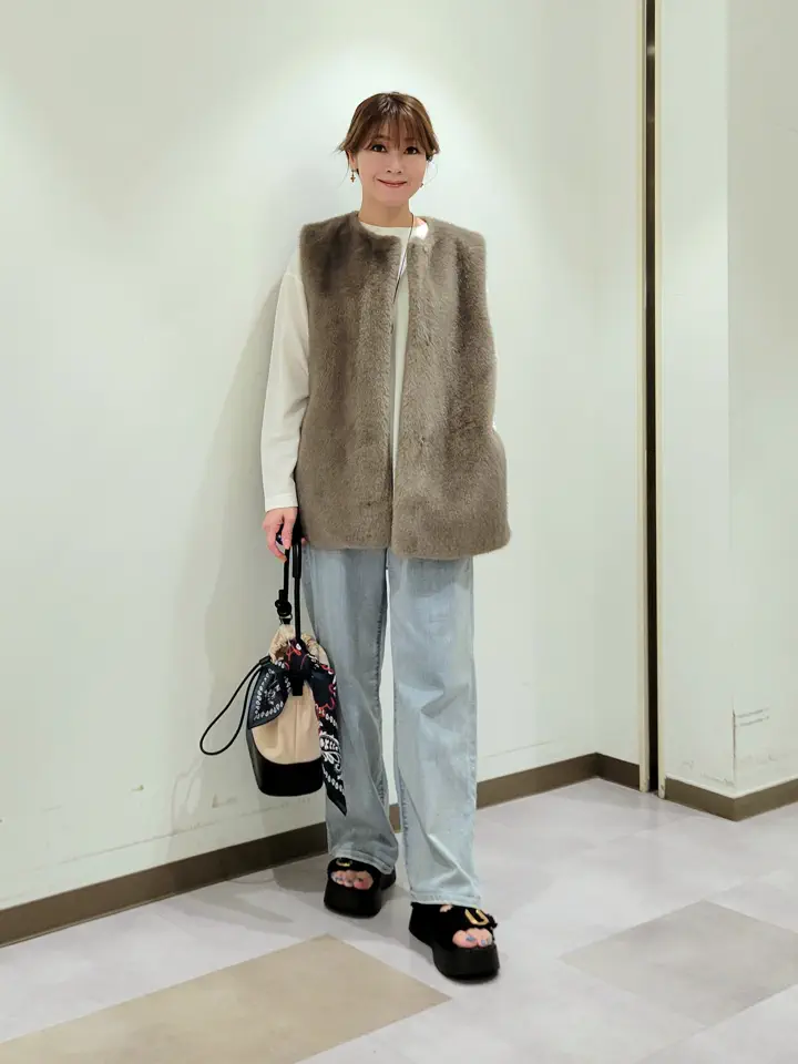 自由区 濱地 コーディネート画像