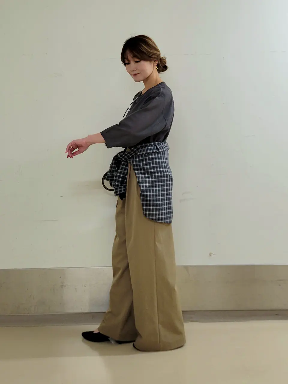 自由区 濱地 コーディネート画像