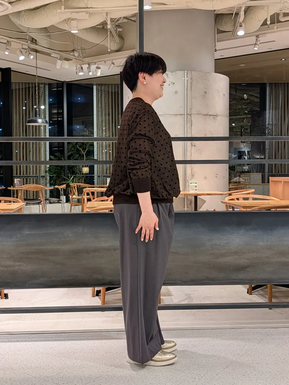 自由区 田中 コーディネート画像