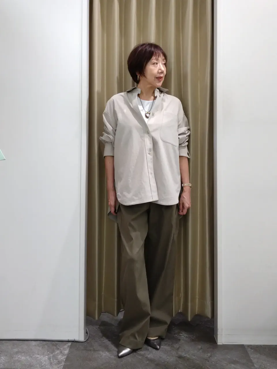 自由区 鶴田 コーディネート画像