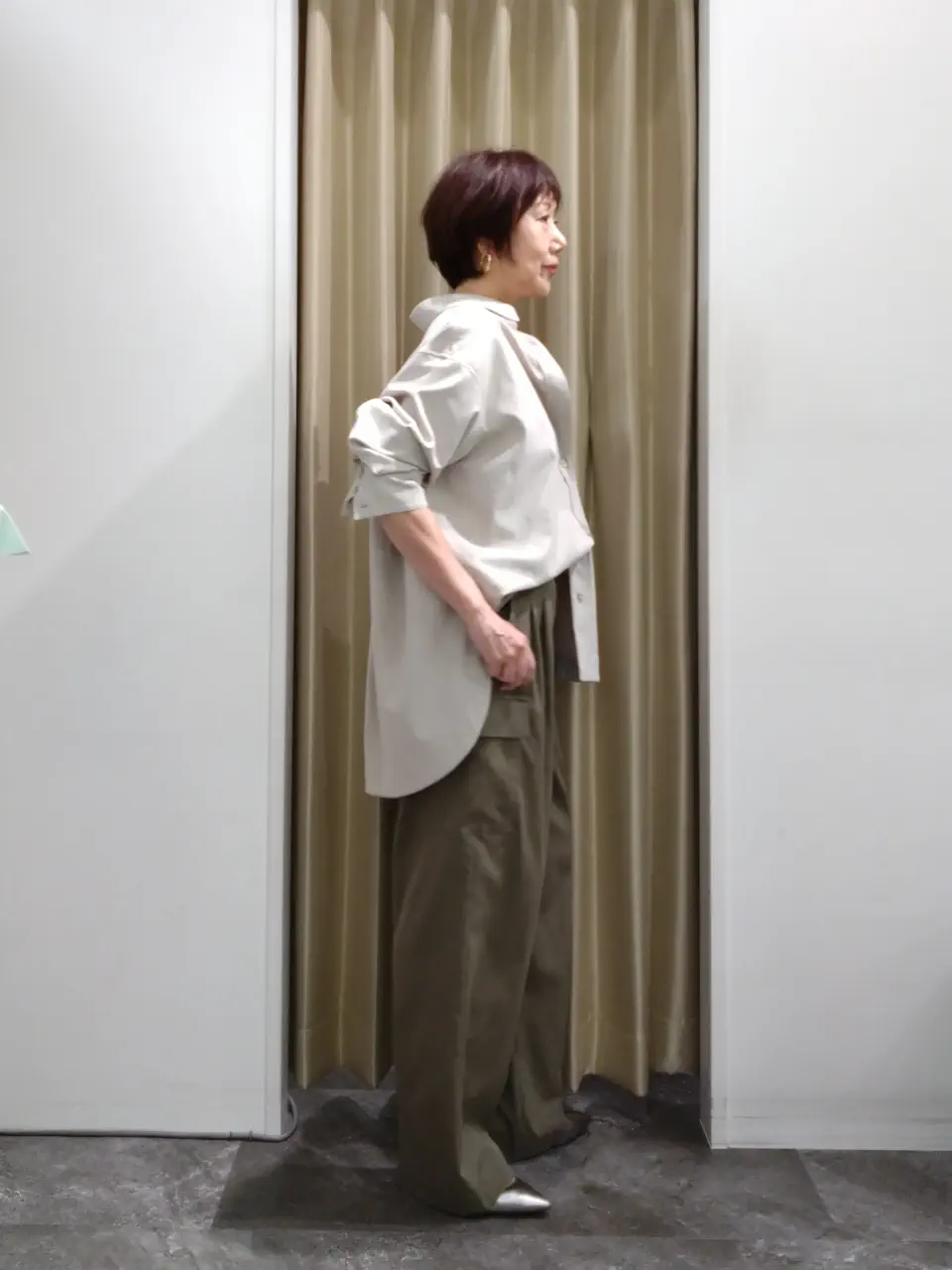 自由区 鶴田 コーディネート画像