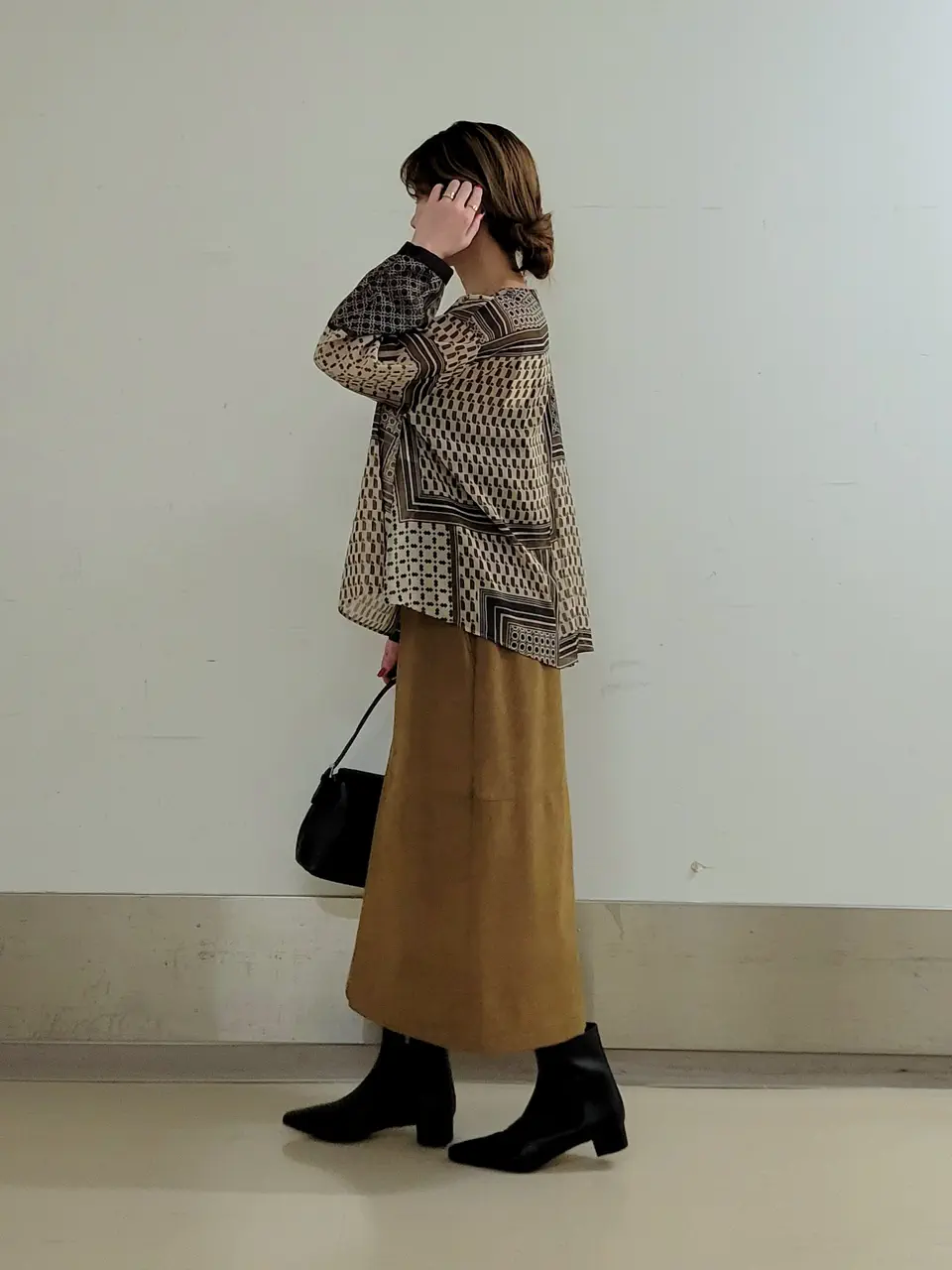 自由区 濱地 コーディネート画像