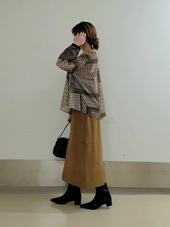 自由区 濱地 コーディネート画像