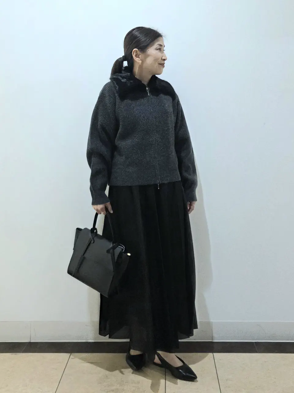 自由区 中川 コーディネート画像