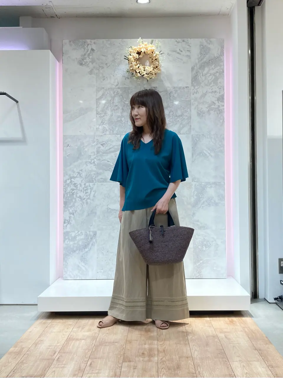 自由区 国広 コーディネート画像