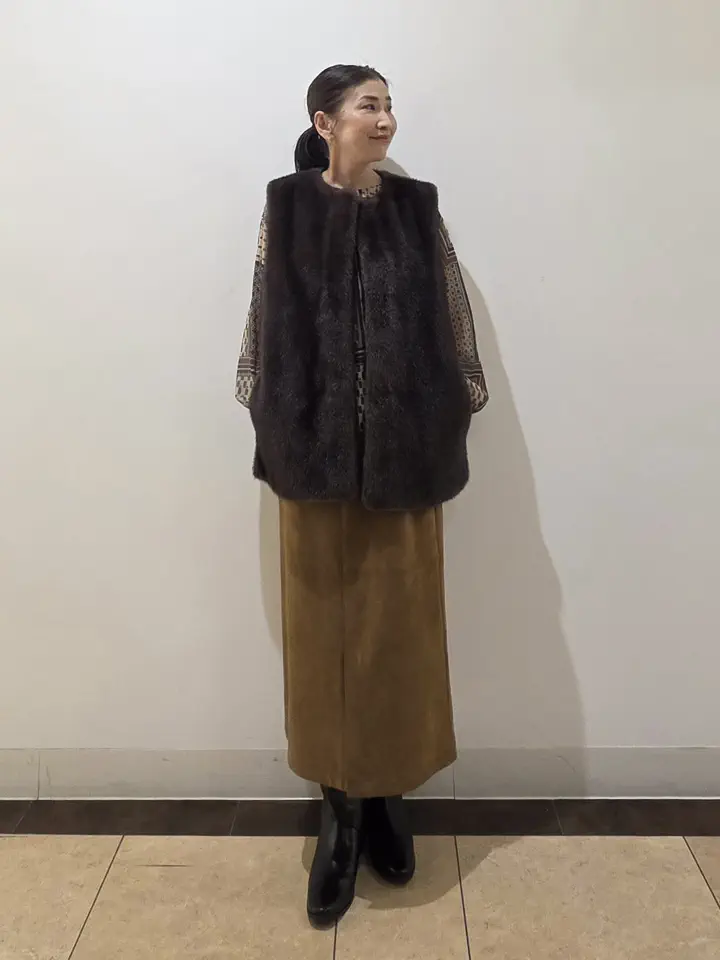 自由区 中川 コーディネート画像