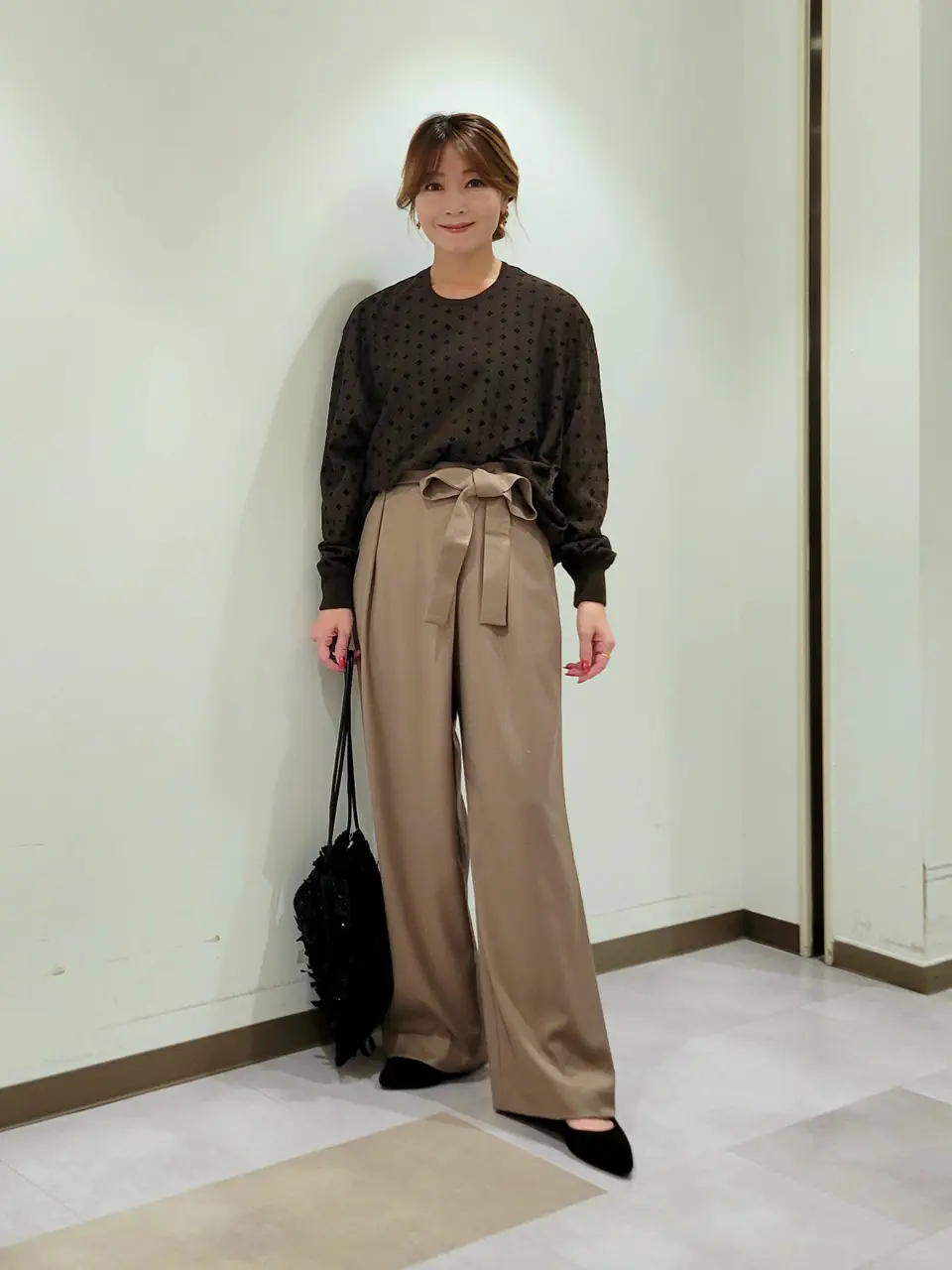 自由区 濱地 コーディネート画像