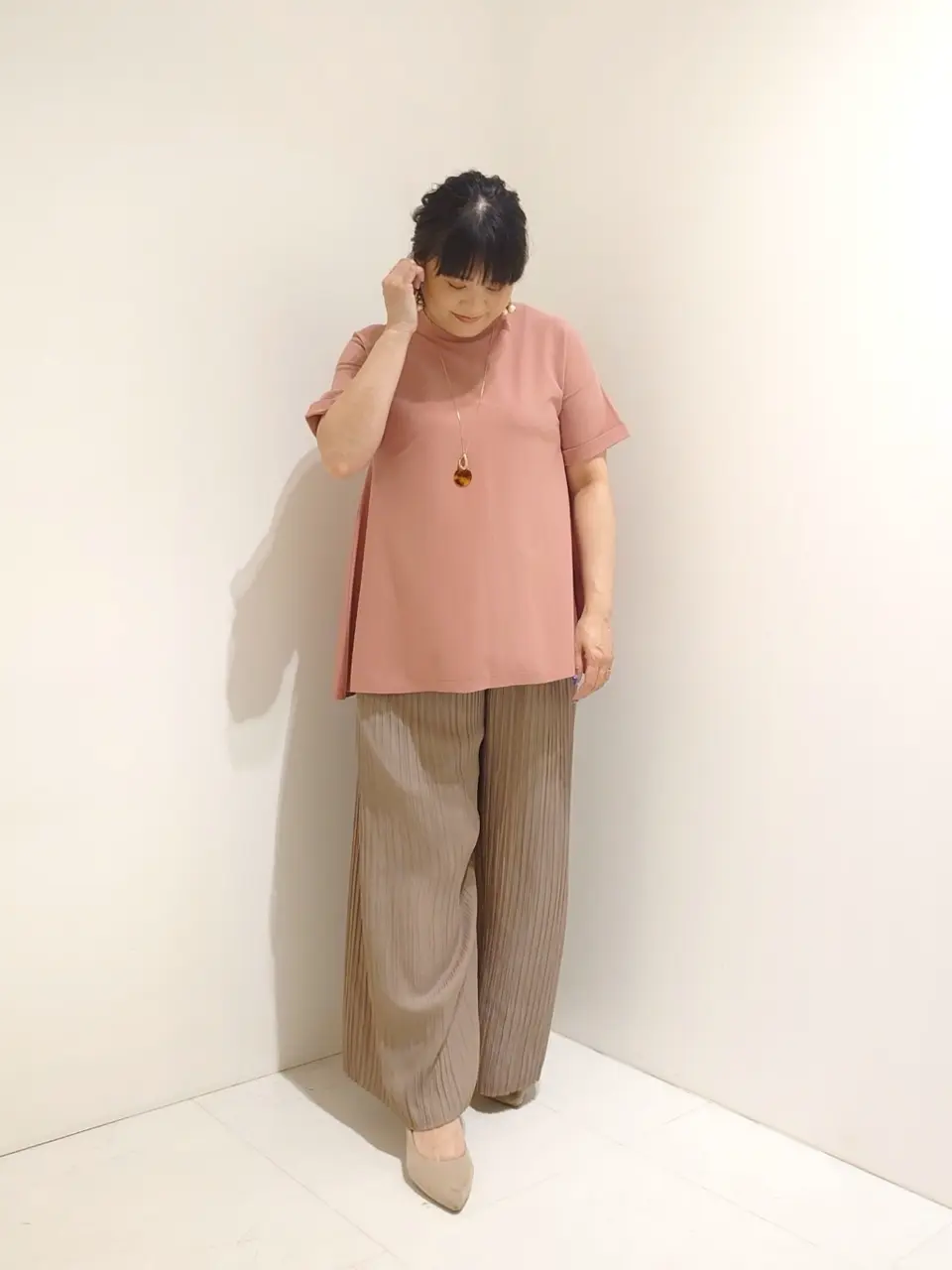 自由区 山村 コーディネート画像