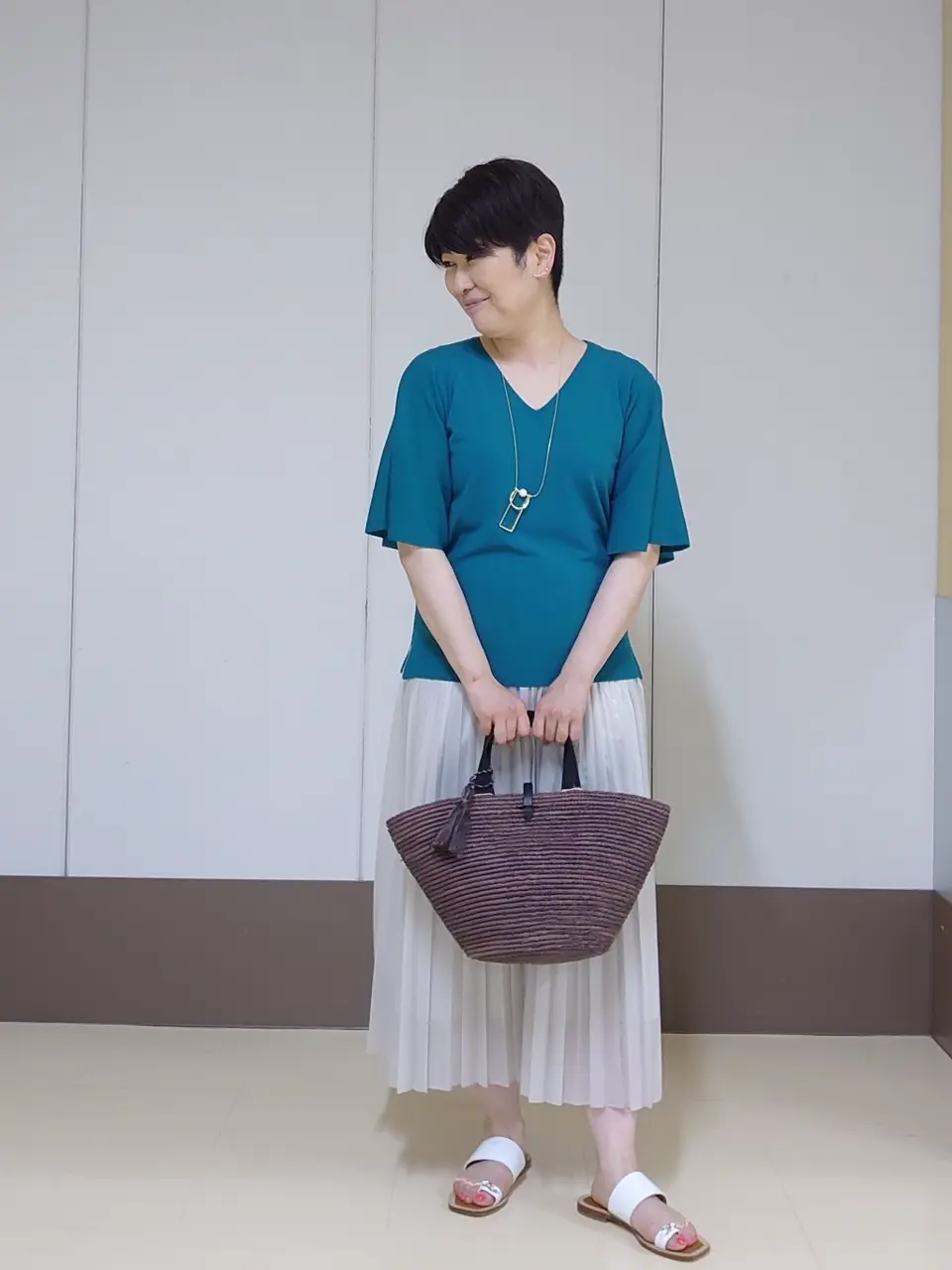 自由区 田中 コーディネート画像