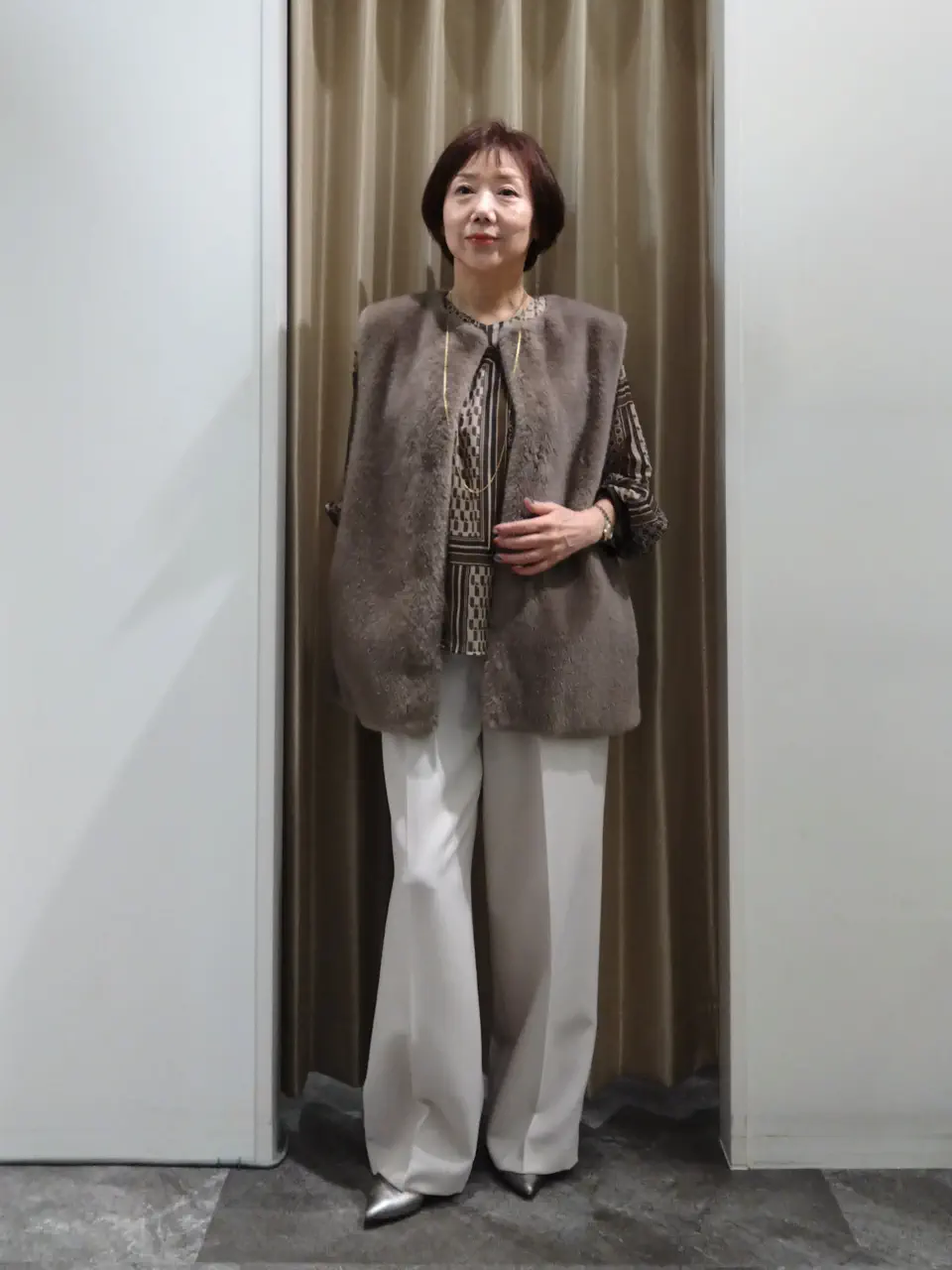 自由区 鶴田 コーディネート画像