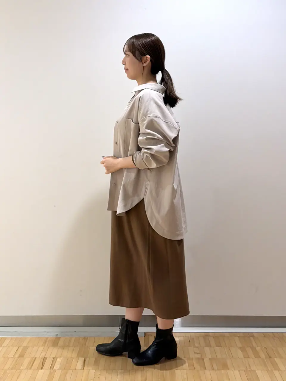 自由区 森川 コーディネート画像