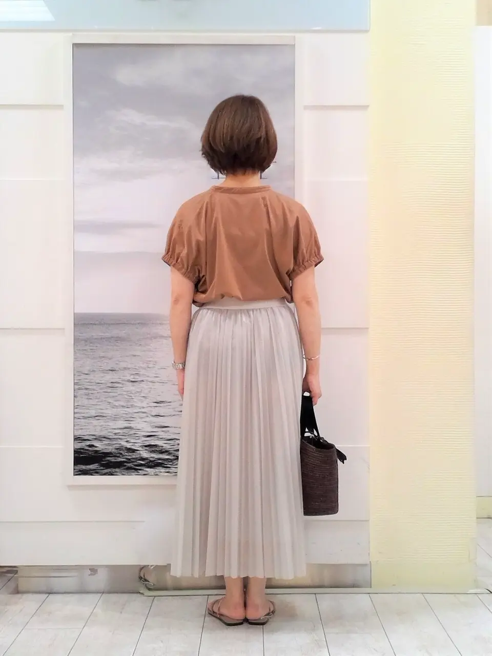 自由区 中鉢 コーディネート画像