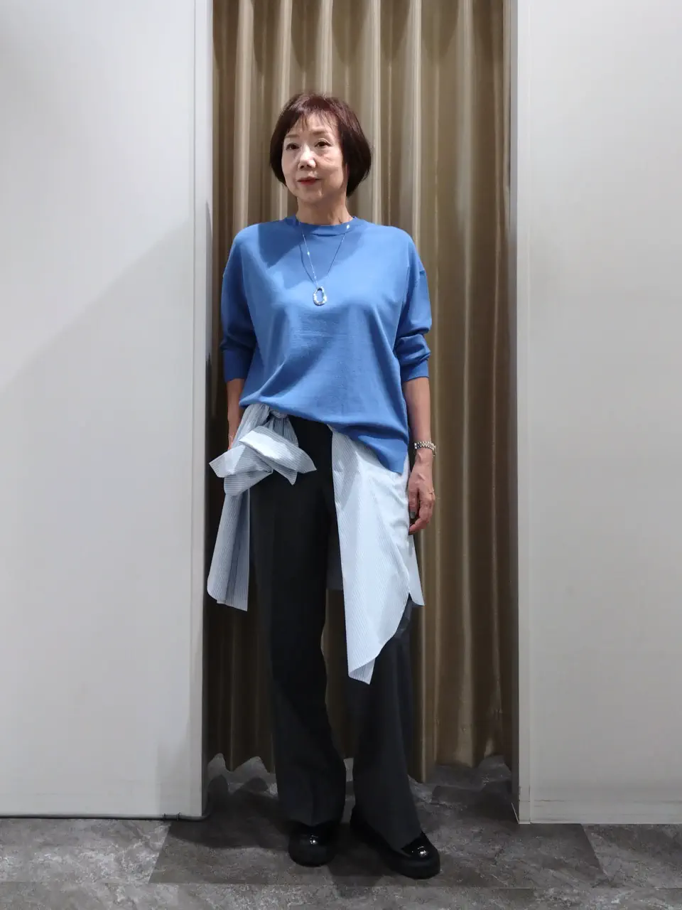 自由区 鶴田 コーディネート画像