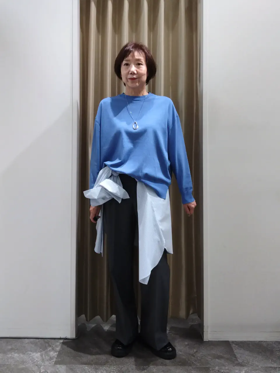 自由区 鶴田 コーディネート画像