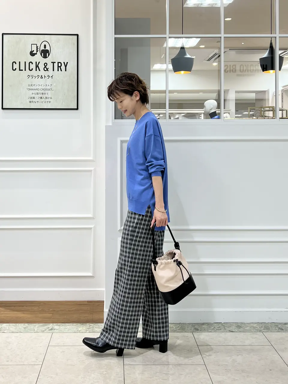 自由区 hazuki コーディネート画像