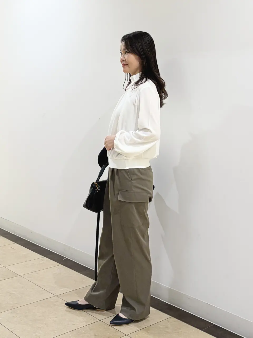 自由区 永石 コーディネート画像