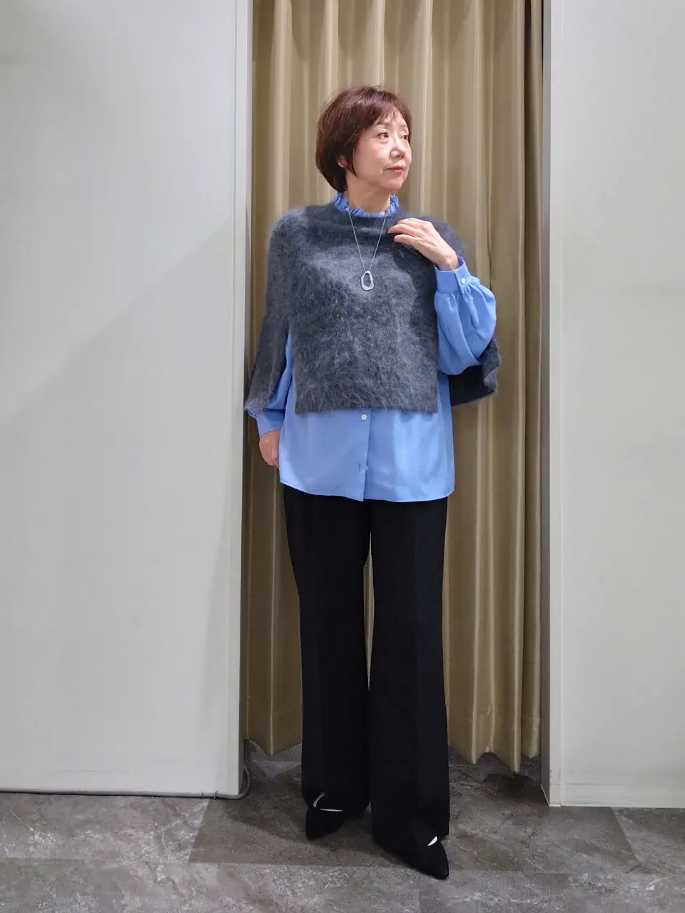 自由区 鶴田 コーディネート画像