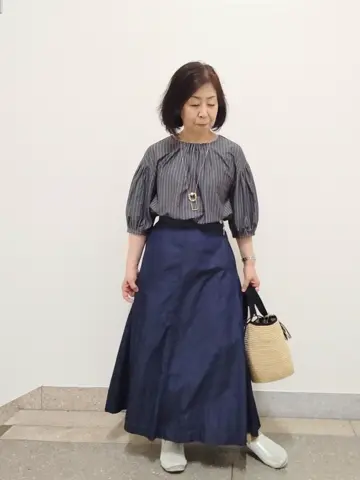 自由区 井上 コーディネート画像