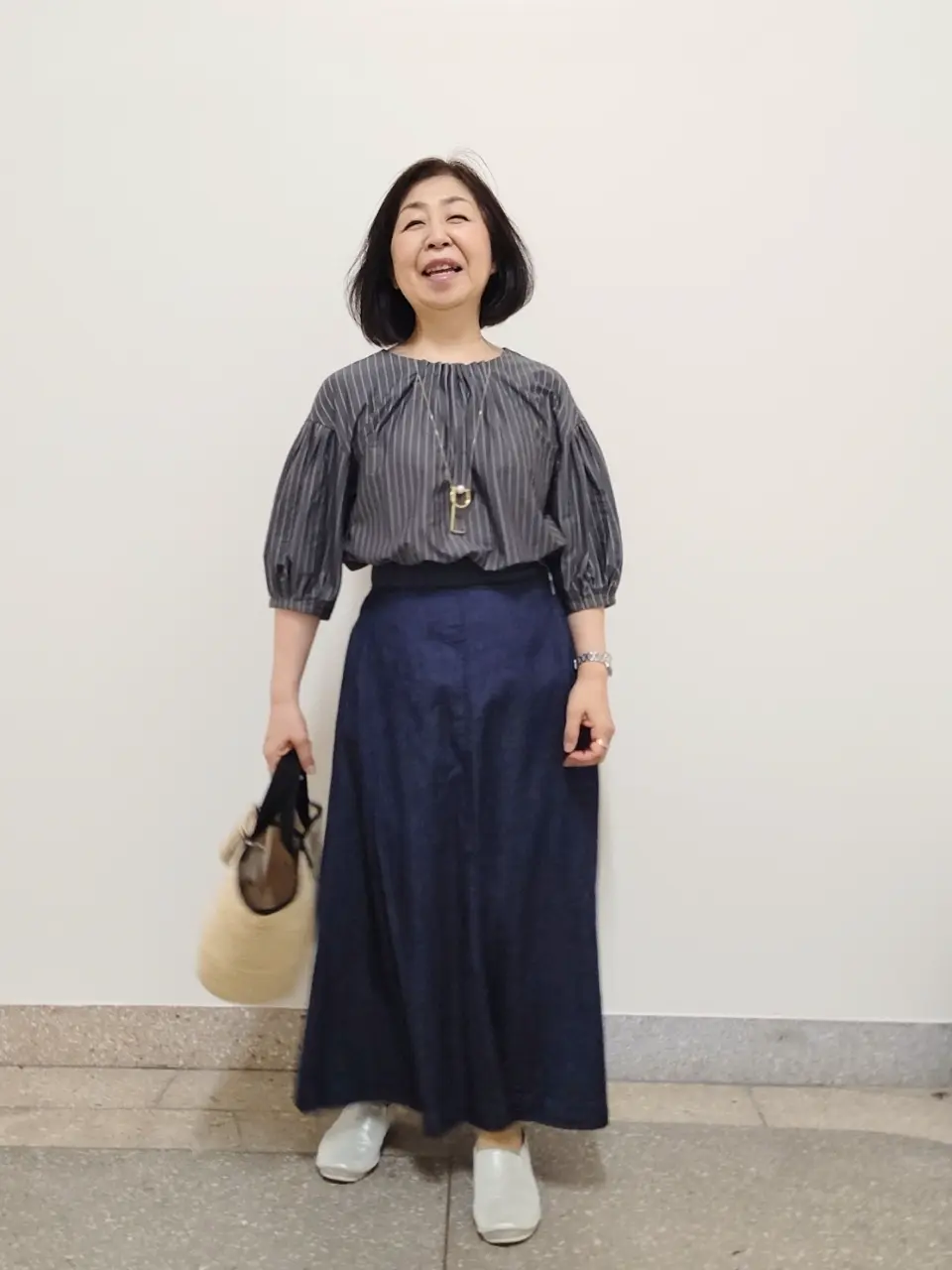 自由区 井上 コーディネート画像