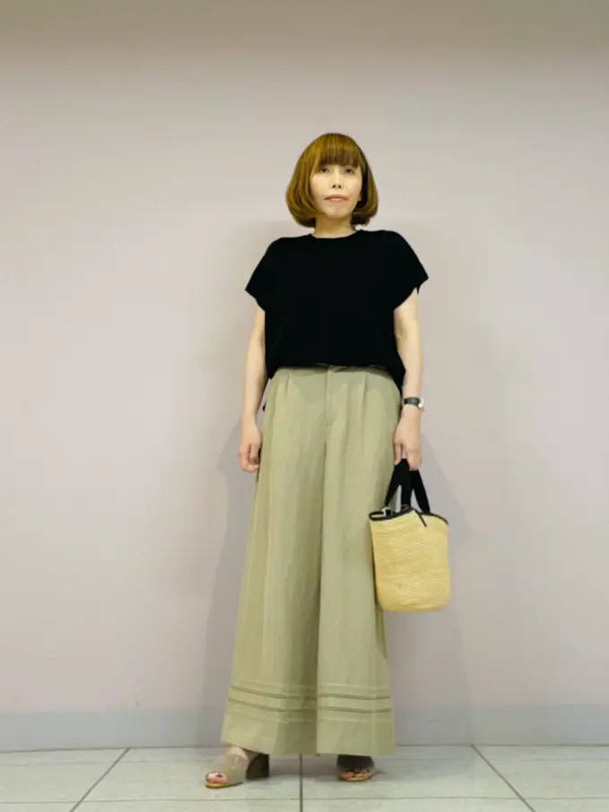 自由区 早川 コーディネート画像