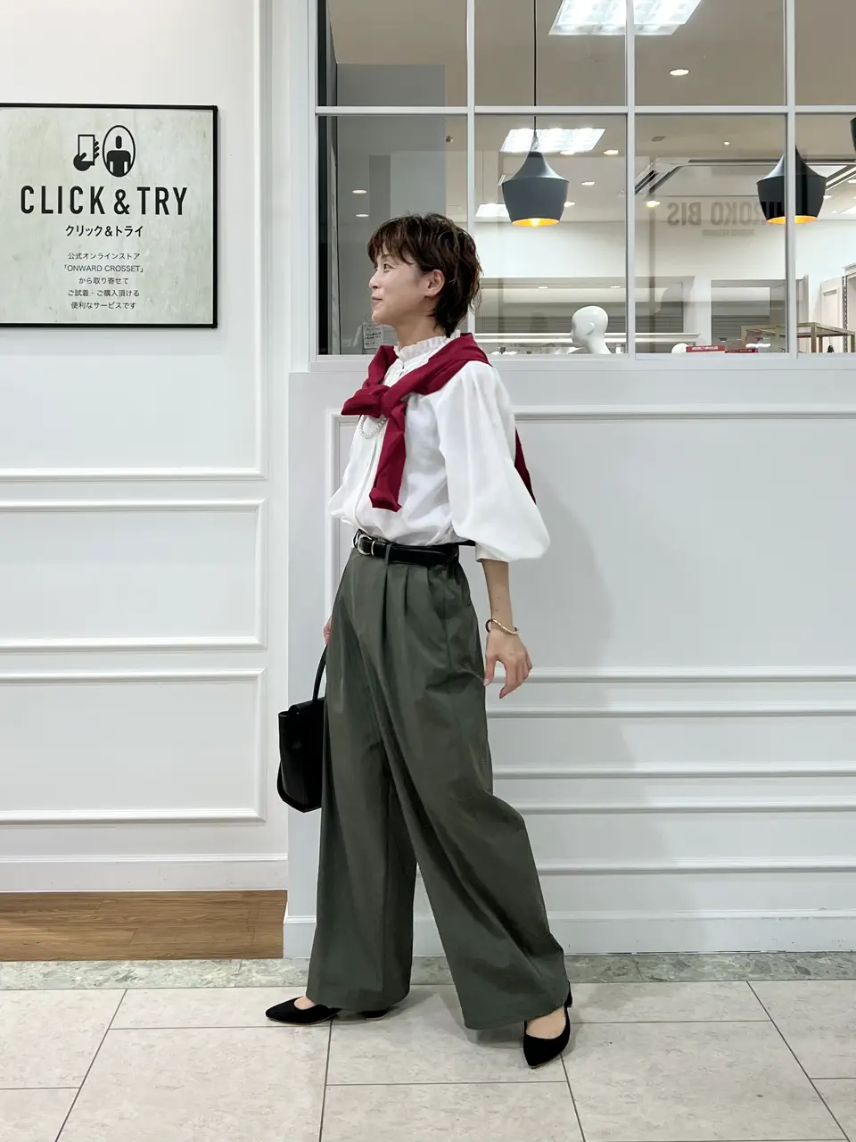 自由区 hazuki コーディネート画像