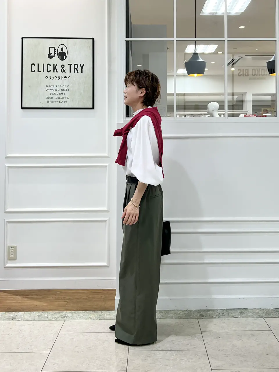 自由区 hazuki コーディネート画像