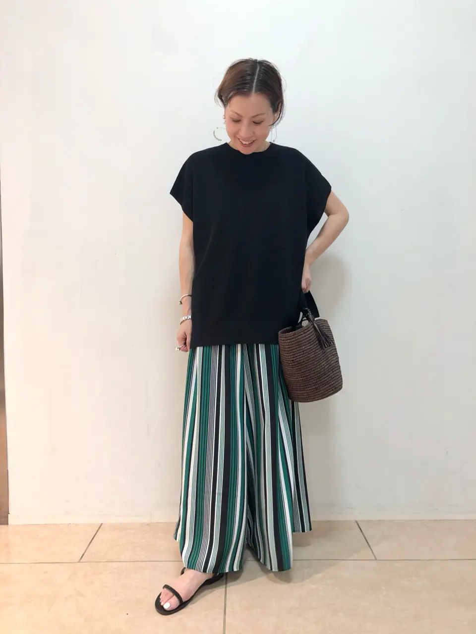 自由区 清水 コーディネート画像