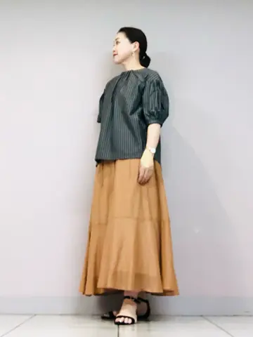 自由区 上島 コーディネート画像