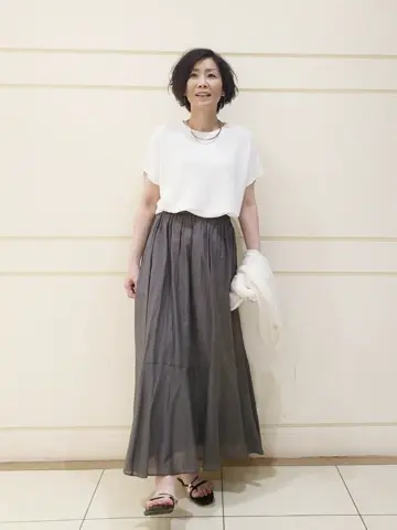 自由区 maruri コーディネート画像