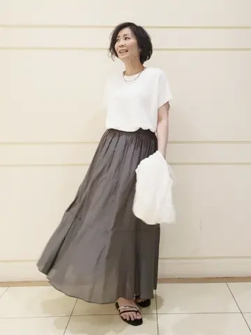 自由区 maruri コーディネート画像