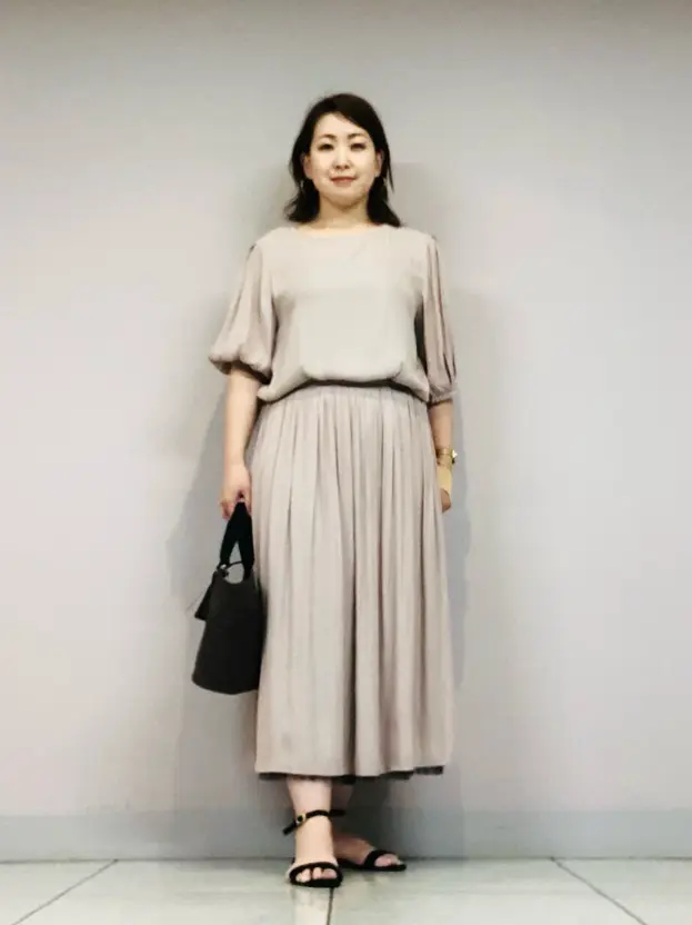 自由区 上島 コーディネート画像