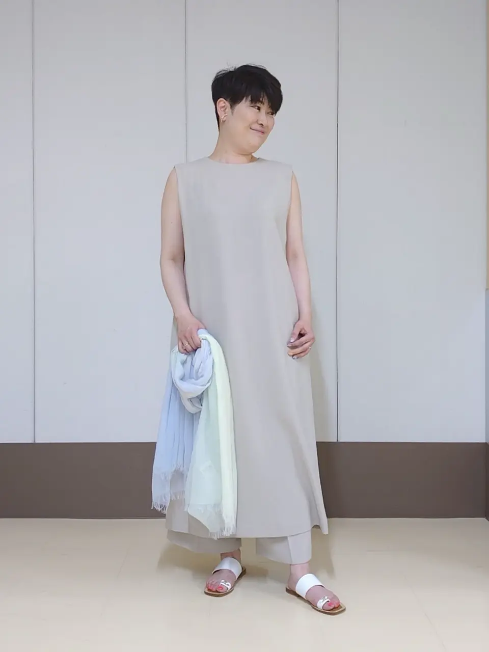 自由区 田中 コーディネート画像