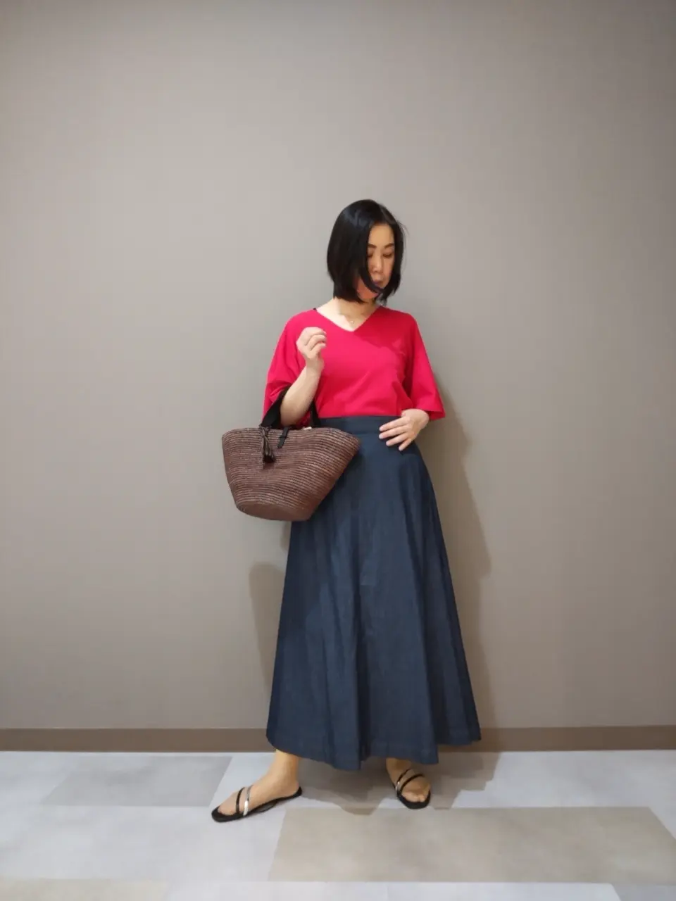 自由区 H コーディネート画像